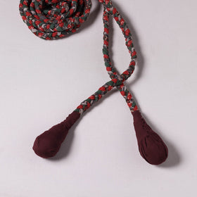  Handmade Upcycled Fabric Skipping Rope 