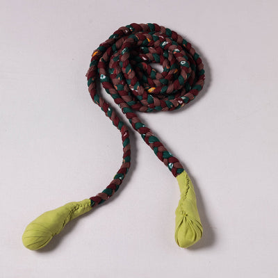  Handmade Upcycled Fabric Skipping Rope 