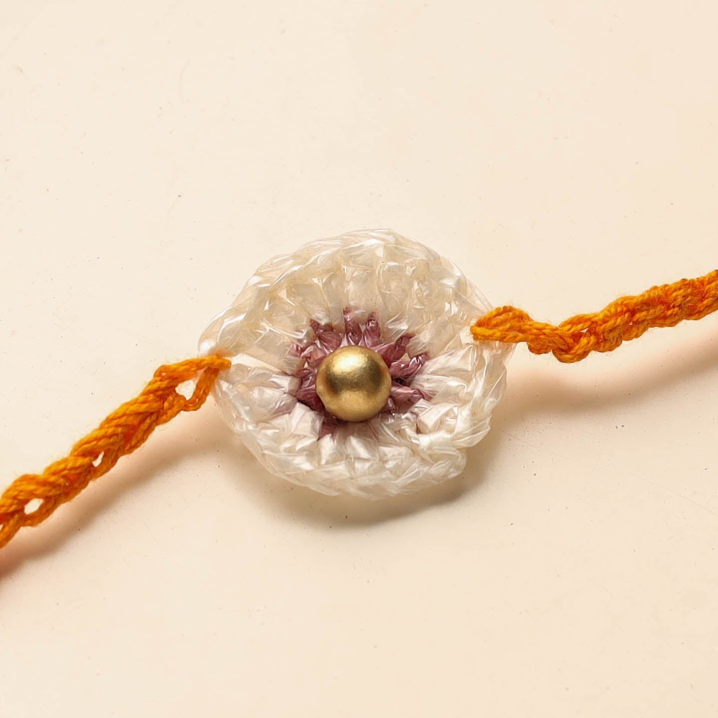 Handmade Upcycled Weave Rakhi