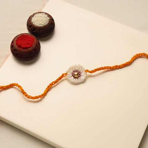 Handmade Upcycled Weave Rakhi
