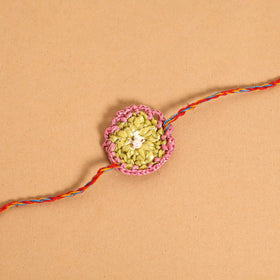 Handmade Upcycled Weave Rakhi by Khamir 