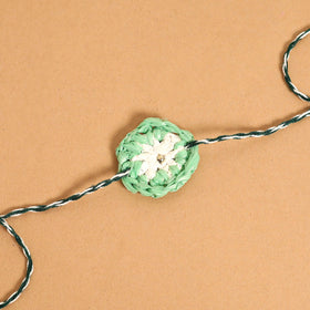  Handmade Upcycled Weave Rakhi by Khamir 