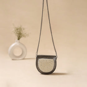 Handmade vintage metal beads clutch / sling bag 14