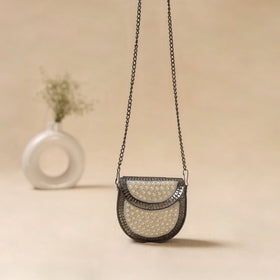 Handmade vintage metal beads clutch / sling bag 14