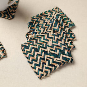  Handmade Water Hyacinth Coasters from Assam 