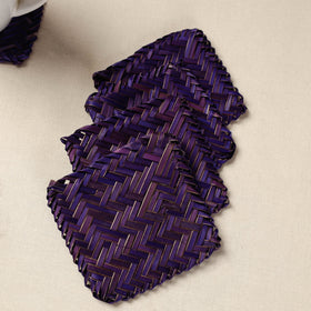  Handmade Water Hyacinth Coasters from Assam 