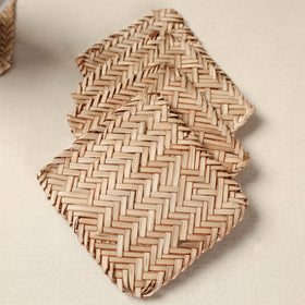  Handmade Water Hyacinth Coasters from Assam 