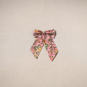 Handmade women’s bow hair clip 05 - handcrafted