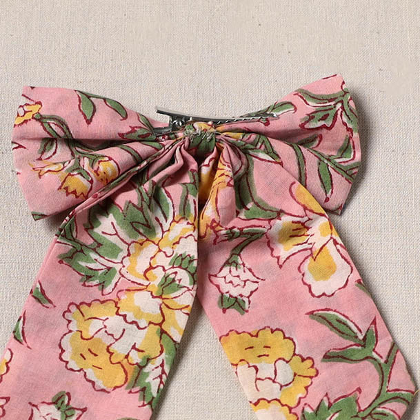 Handmade women’s bow hair clip 05 - handcrafted