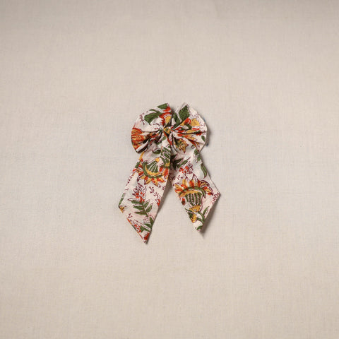 Handmade women’s bow hair clip 07 - handcrafted