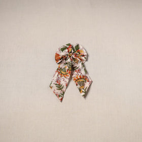 Handmade women’s bow hair clip 07 - handcrafted