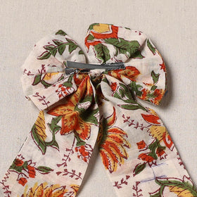 Handmade women’s bow hair clip 07 - handcrafted