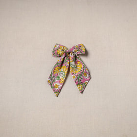 Handmade women’s bow hair clip 08 - handcrafted