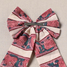 Handmade women’s bow hair clip 10 - handcrafted