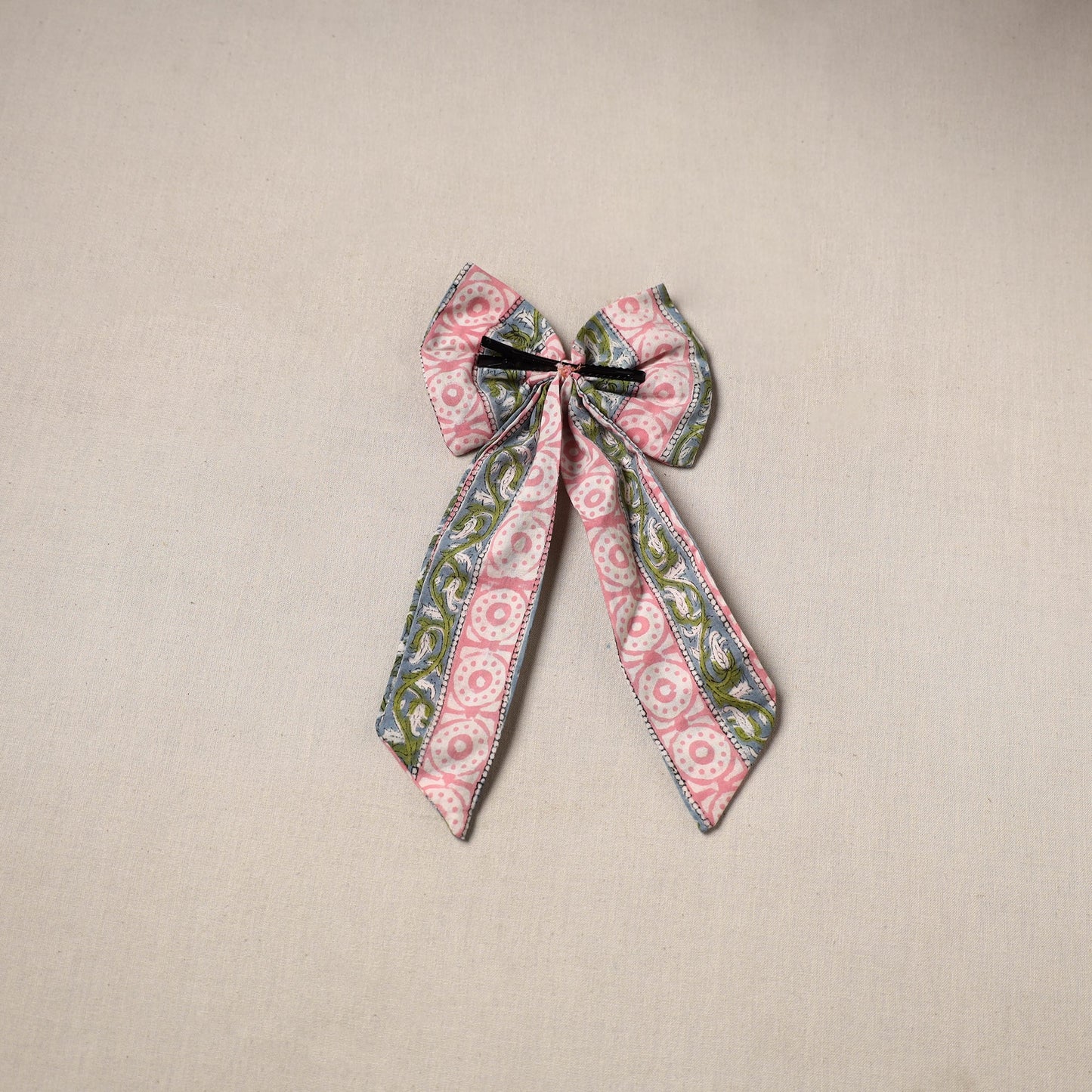 Handmade women’s bow hair clip 11 - handcrafted