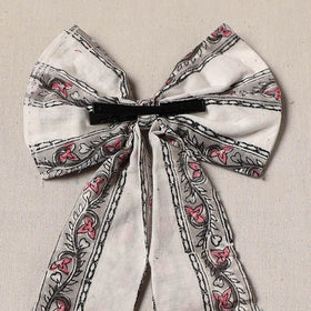 Handmade women’s bow hair clip 15 - handcrafted