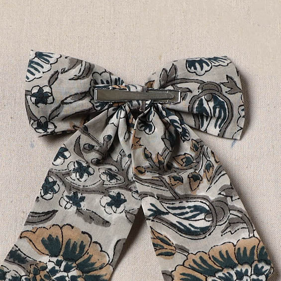 Handmade women’s bow hair clip 20 - handcrafted