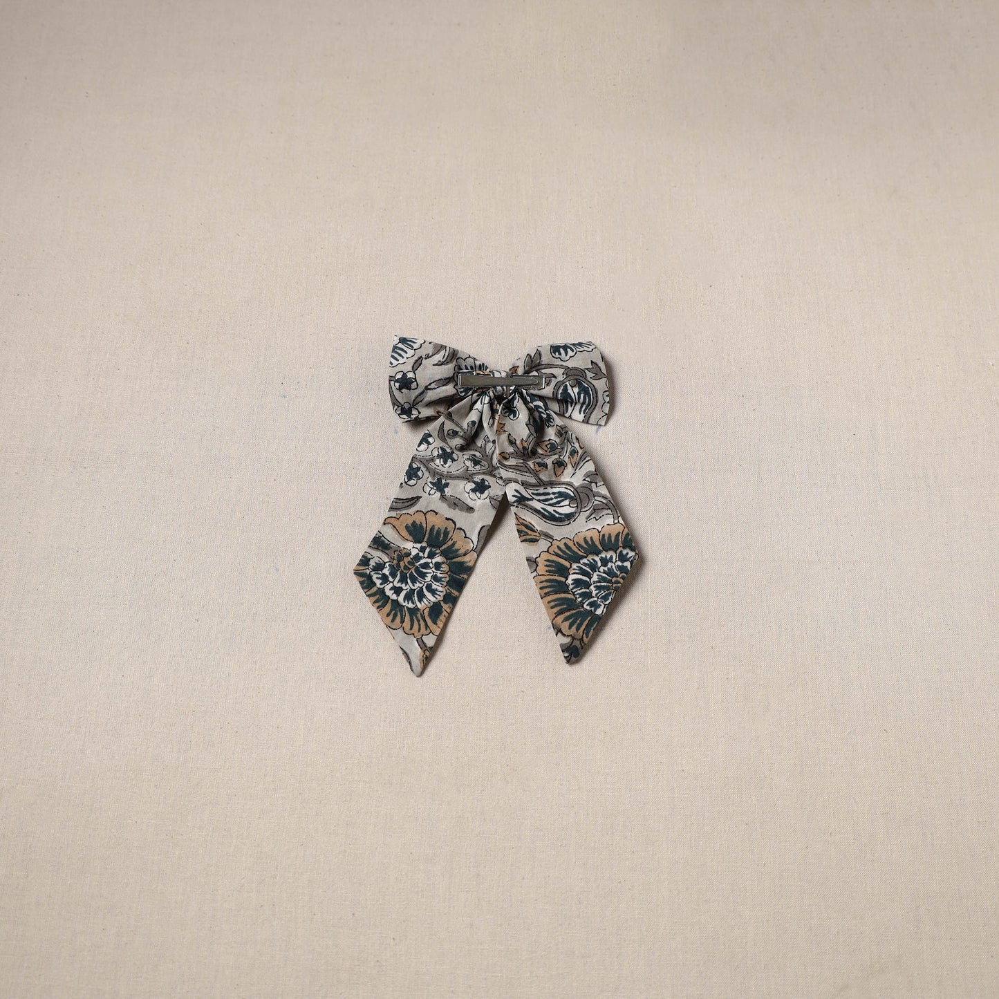 Handmade women’s bow hair clip 20 - handcrafted