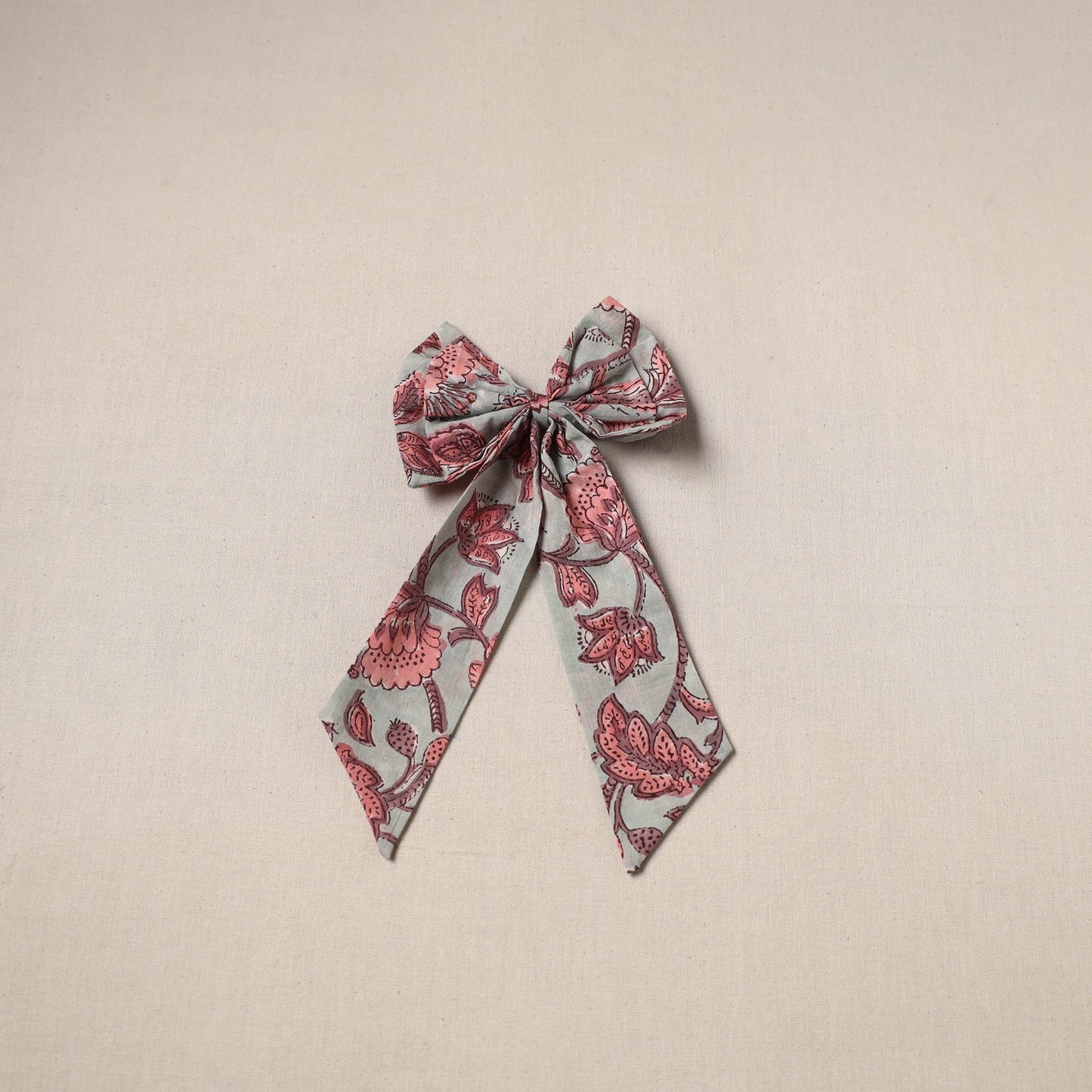 Handmade women’s bow hair clip 21 - handcrafted