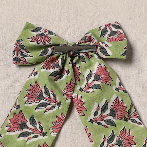 Handmade women’s bow hair clip 24 - handcrafted