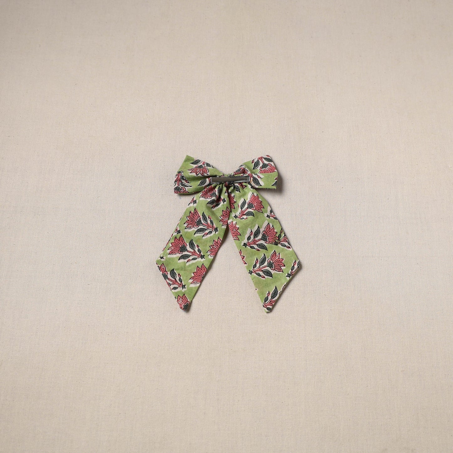 Handmade women’s bow hair clip 24 - handcrafted
