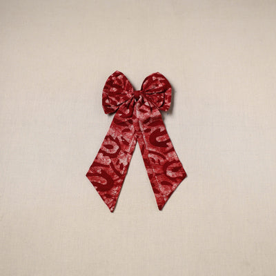 Handmade women’s bow hair clip 34 - handcrafted