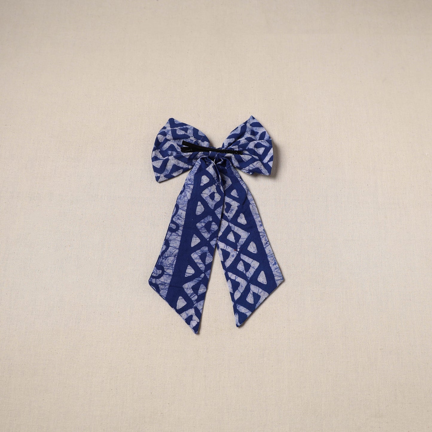 Handmade women’s bow hair clip 35 - handcrafted