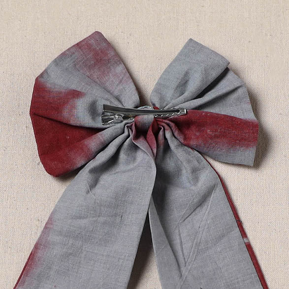 Handmade women’s bow hair clip 38 - handcrafted