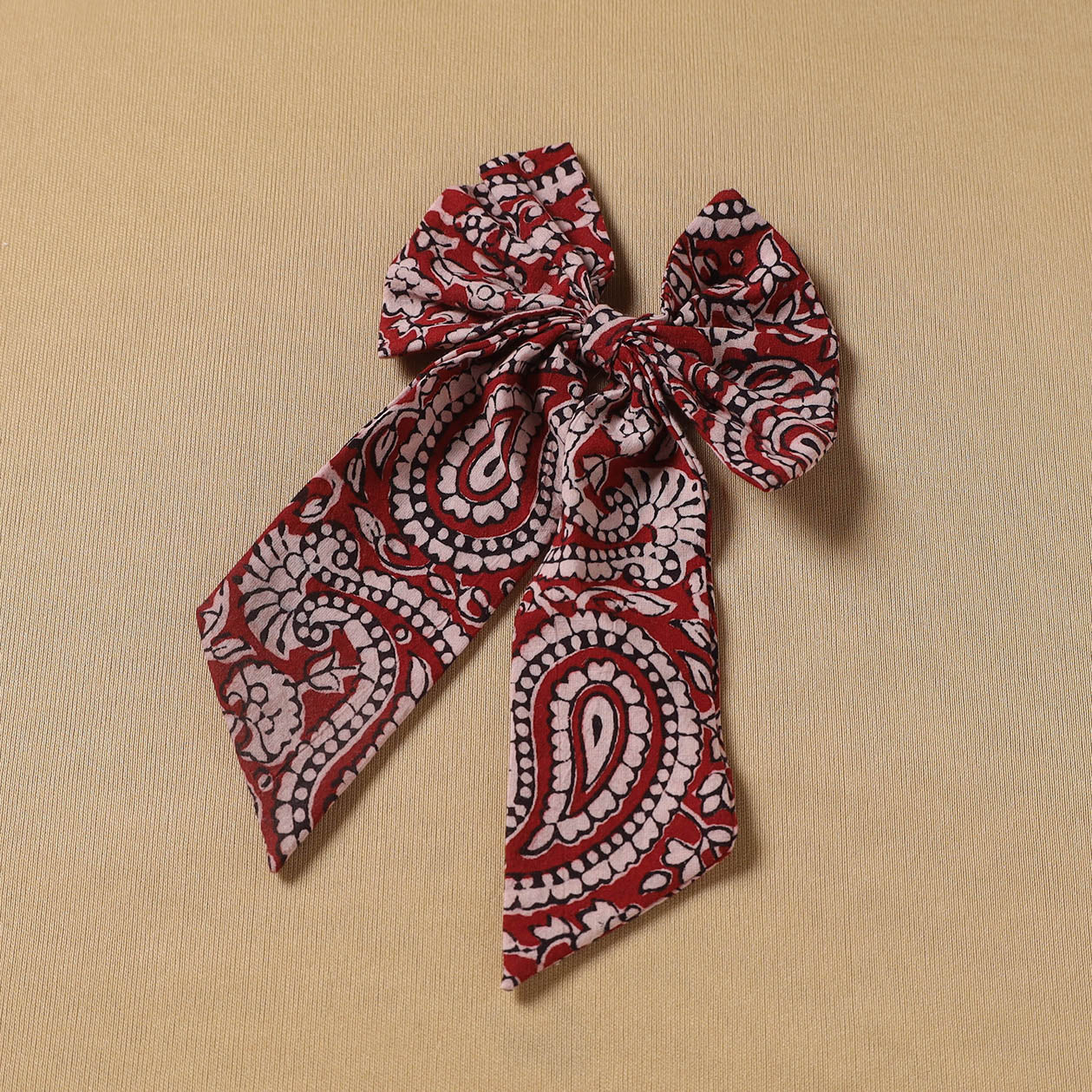 Handmade women’s bow hair clip 38 - handcrafted