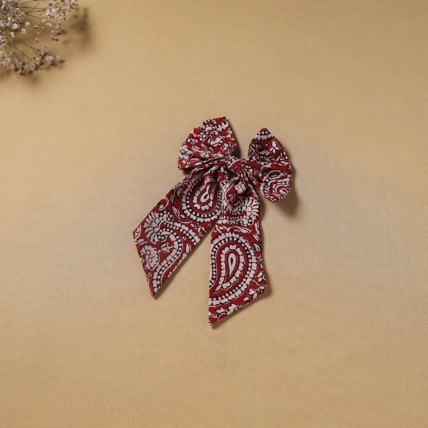 Handmade women’s bow hair clip 38 - handcrafted