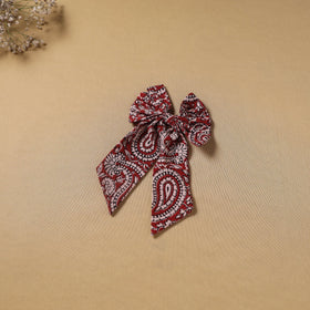 Handmade women’s bow hair clip 38 - handcrafted