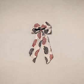 Handmade women’s bow hair clip 55 - handcrafted