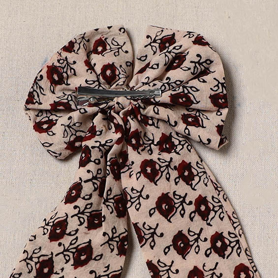 Handmade women’s bow hair clip 58 - handcrafted