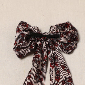 Handmade women’s bow hair clip 71 - handcrafted