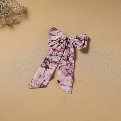 Handmade women’s bow hair clip 76 - handcrafted