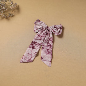 Handmade women’s bow hair clip 76 - handcrafted