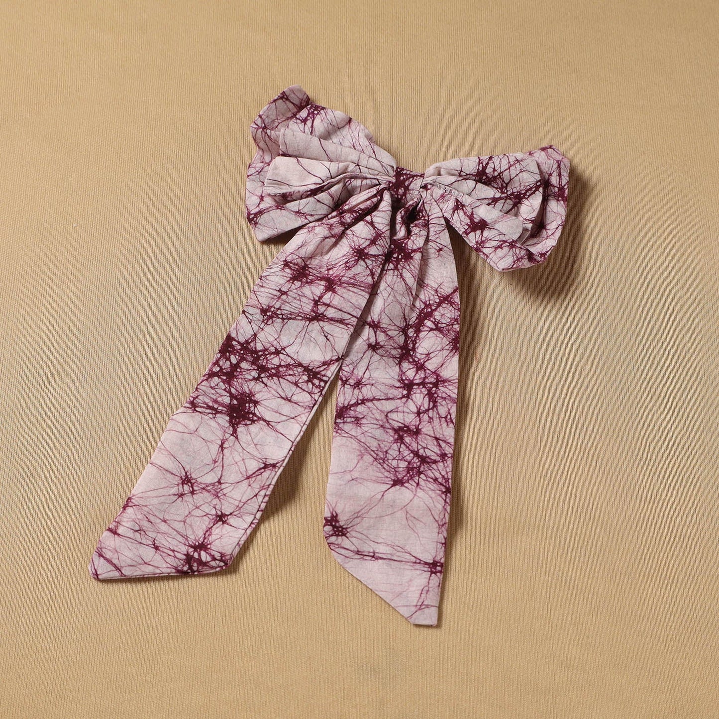 Handmade women’s bow hair clip 76 - handcrafted