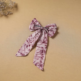Handmade women’s bow hair clip 76 - handcrafted