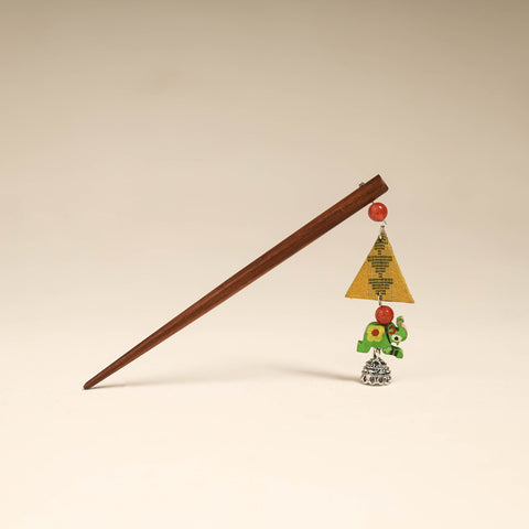 Handmade wooden juda stick 01 - handcrafted