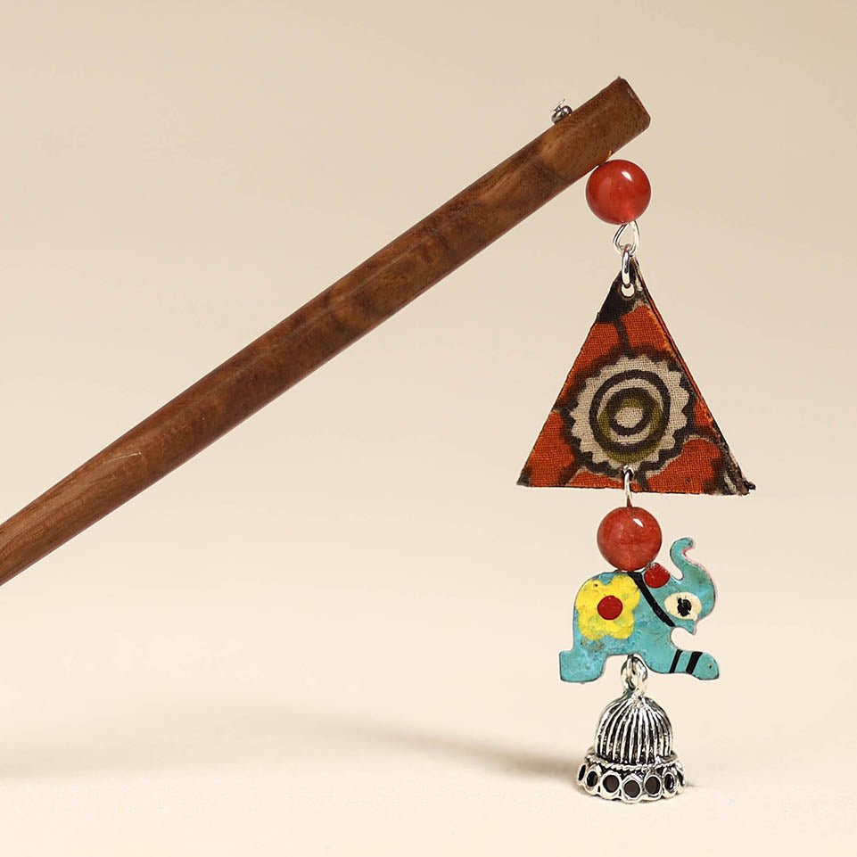 Handmade wooden juda stick 02 - handcrafted