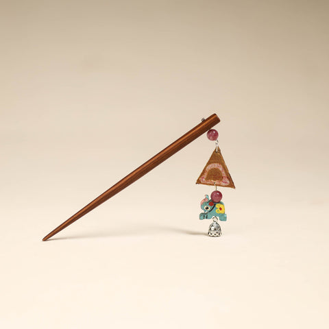 Handmade wooden juda stick 05 - handcrafted