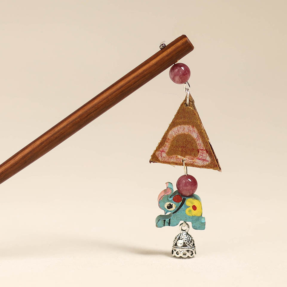 Handmade wooden juda stick 05 - handcrafted