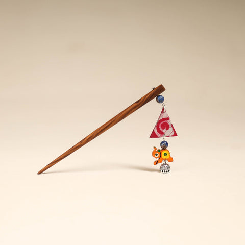 Handmade wooden juda stick 08 - handcrafted