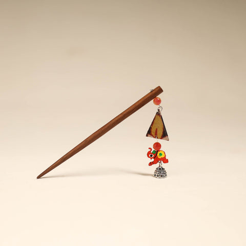 Handmade wooden juda stick 12 - handcrafted