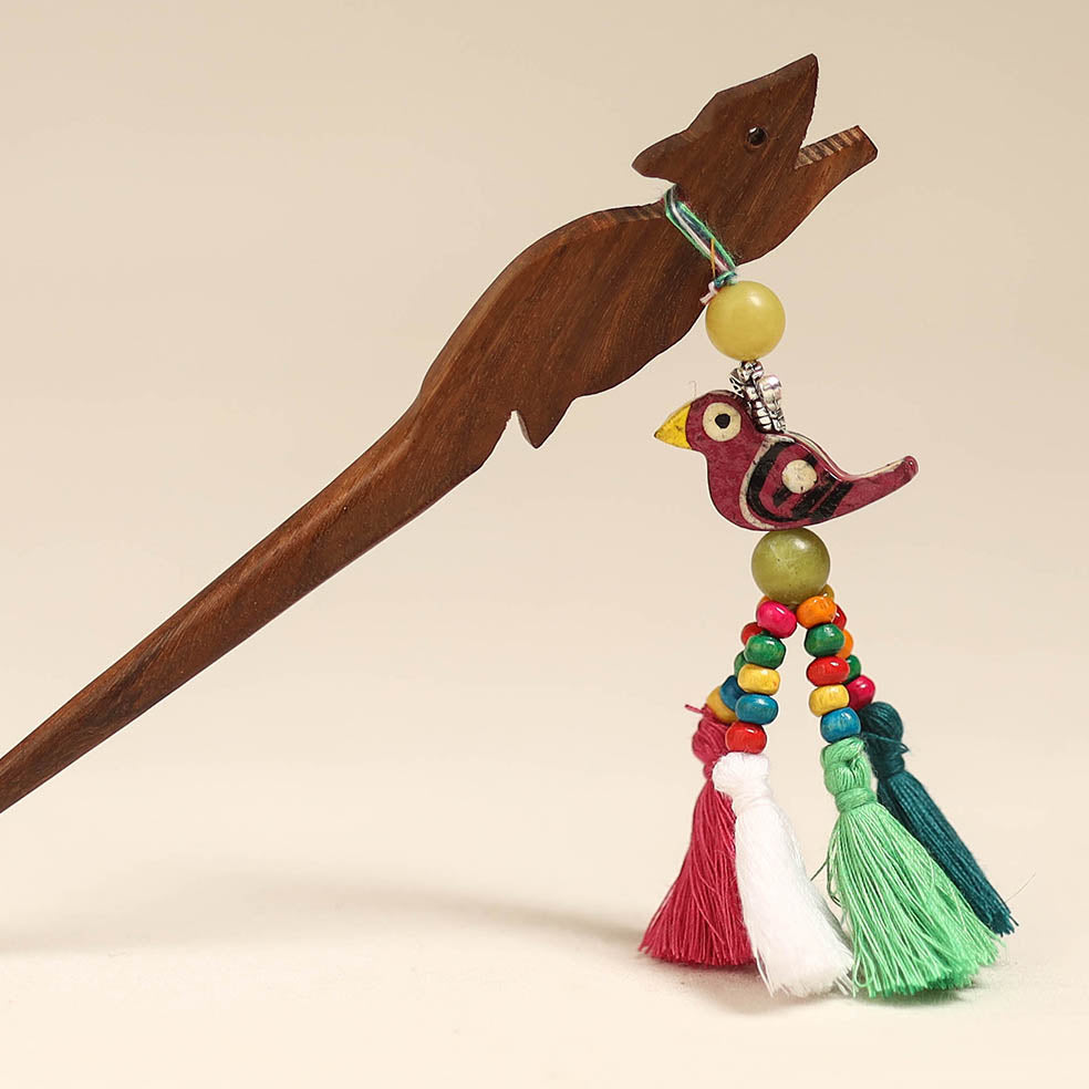 Handmade wooden juda stick 18 - handcrafted