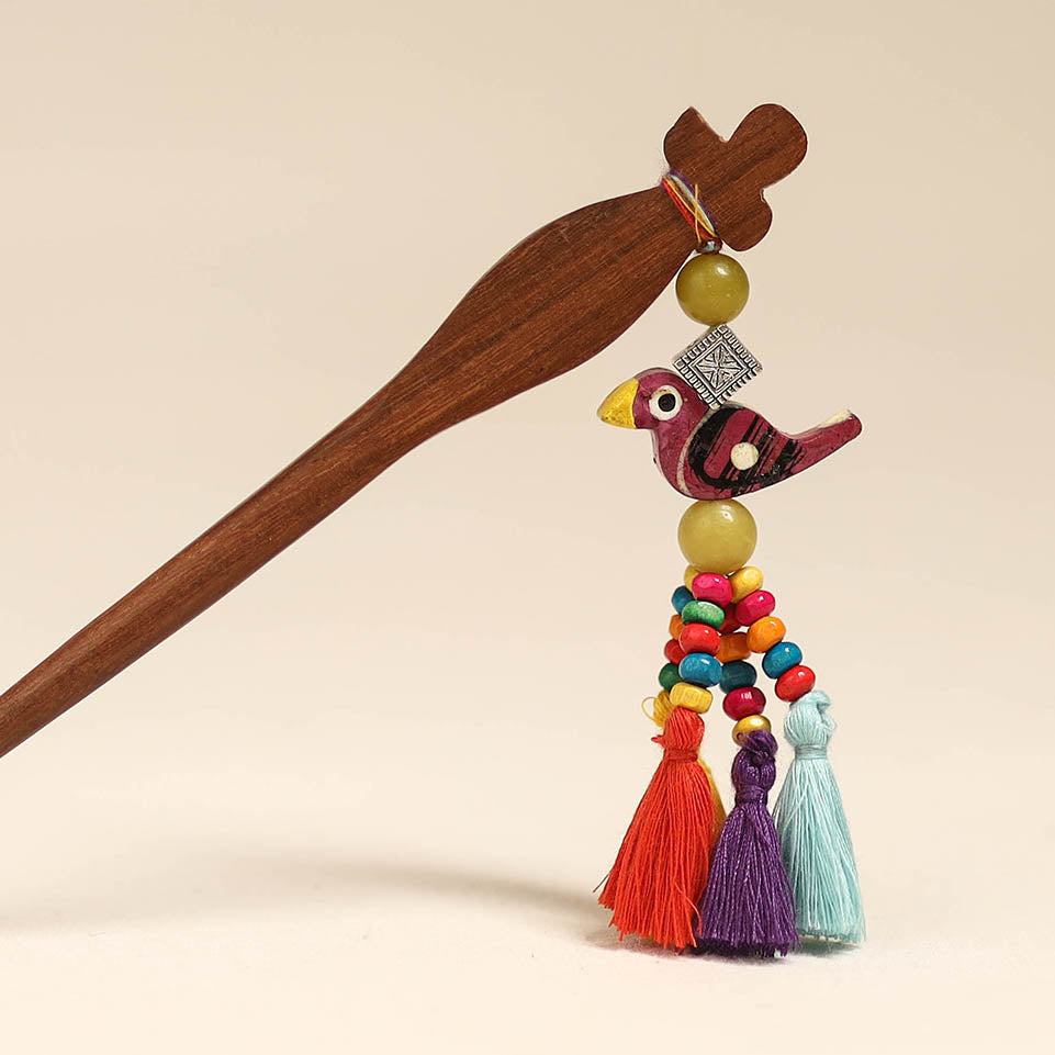 Handmade wooden juda stick 20 - handcrafted