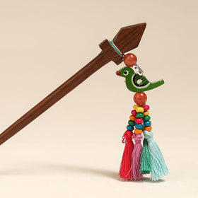 Handmade wooden juda stick 21 - handcrafted