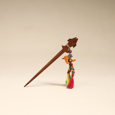 Handmade wooden juda stick 26 - handcrafted