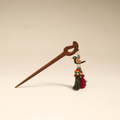 Handmade wooden juda stick 27 - handcrafted