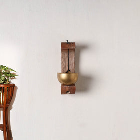 Handmade wooden wind chimes door bell 20 - handcrafted